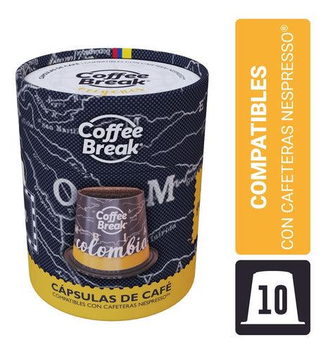 10 Capsulas Origen Colombia Coffee Break Nespresso®-Capsulandia-1