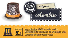 Cargar imagen en el visor de la galería, 10 Capsulas Origen Colombia Coffee Break Nespresso®-Capsulandia-2
