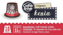 Cargar imagen en el visor de la galería, 10 Capsulas Origen Kenia Coffee Break Nespresso®-Capsulandia-2
