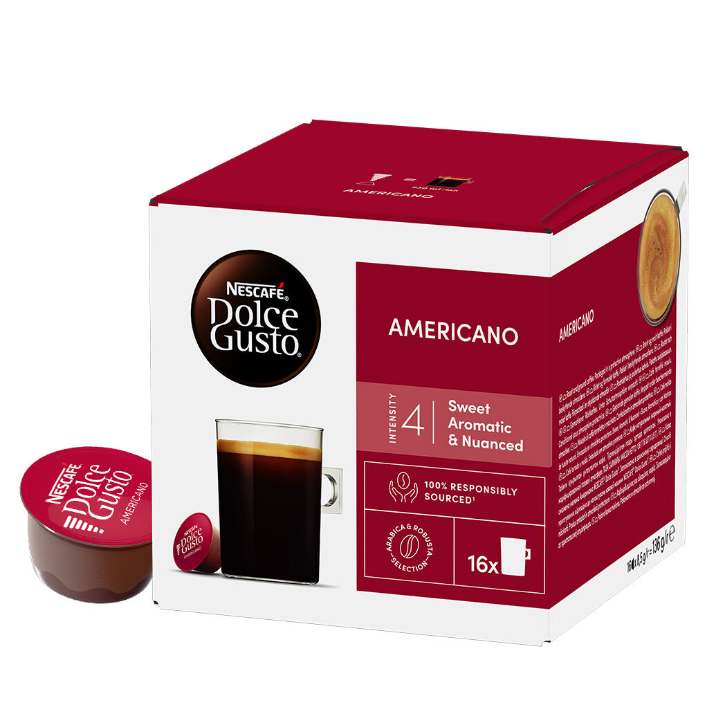 Americano - Caja x16 capsulas Dolce Gusto