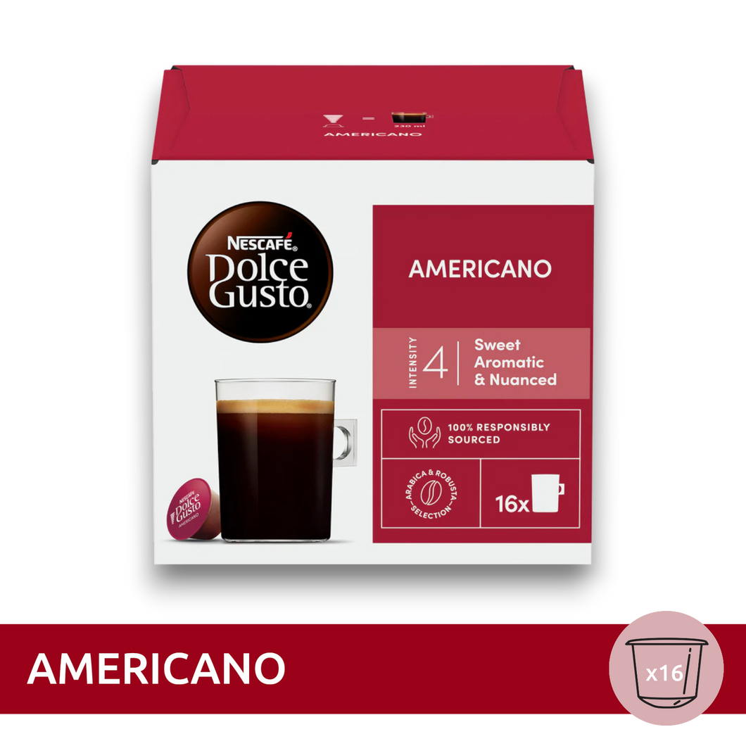 Americano - Caja x16 capsulas Dolce Gusto-Capsulandia