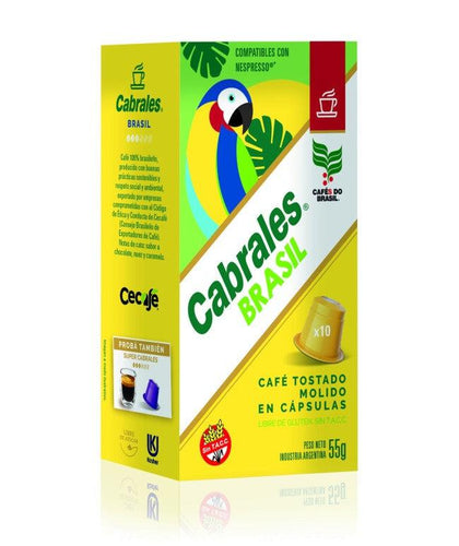 Brasil Cabrales - Caja x10 capsulas Nespresso SIN tacc-Capsulandia-1