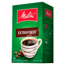Cargar imagen en el visor de la galería, Cafe molido Melitta Extra Forte 500g Tostado Sin Azucar - Brasil
