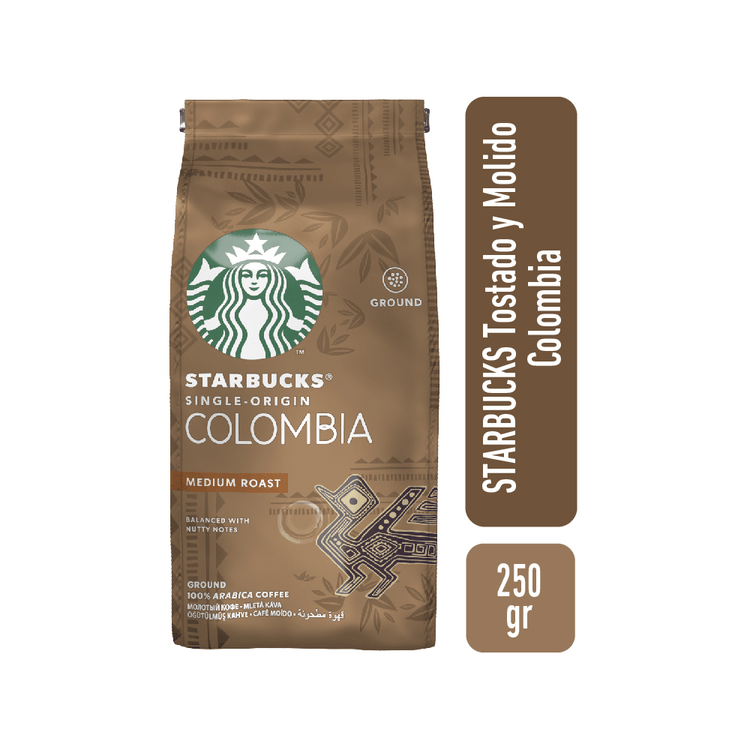 Cafe Starbucks Molido 250gr - Colombia-Capsulandia-1