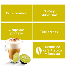 Cargar imagen en el visor de la galería, Cappuccino - Caja De 16 cápsulas Dolce Gusto-Capsulandia-4
