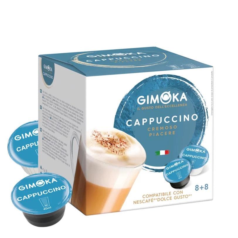 Cappuccino Gimoka - Caja 16 cápsulas para Dolce Gusto-Capsulandia-1