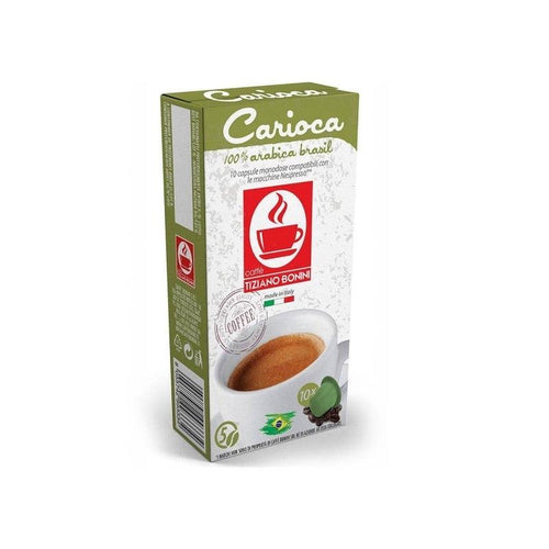 Carioca Brasil - 10 Capsulas Bonini para Nespresso-Capsulandia-1