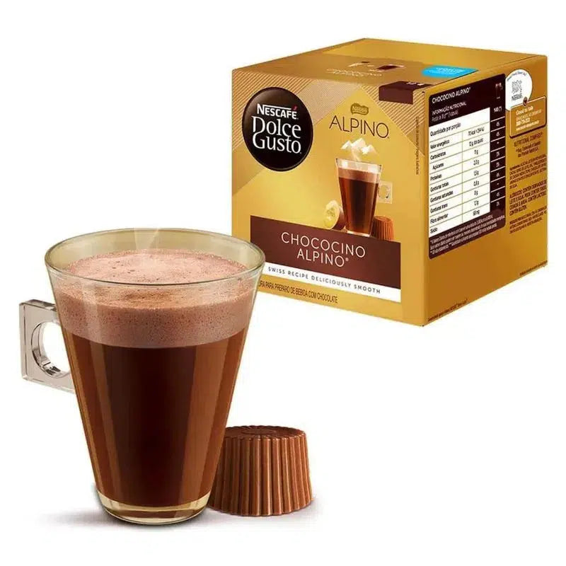 Chococino Alpino - Caja x10 cápsulas Dolce Gusto