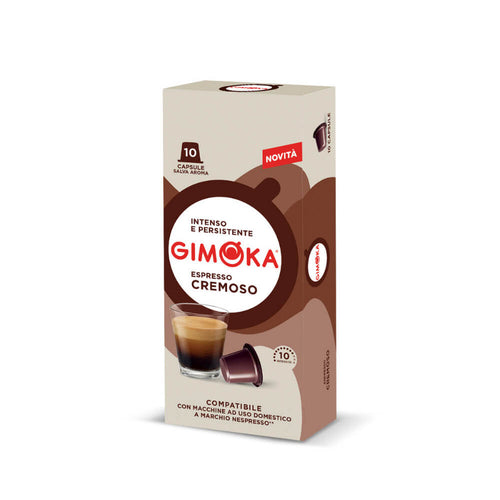 Cremoso - Caja x10 capsulas Gimoka-Capsulandia
