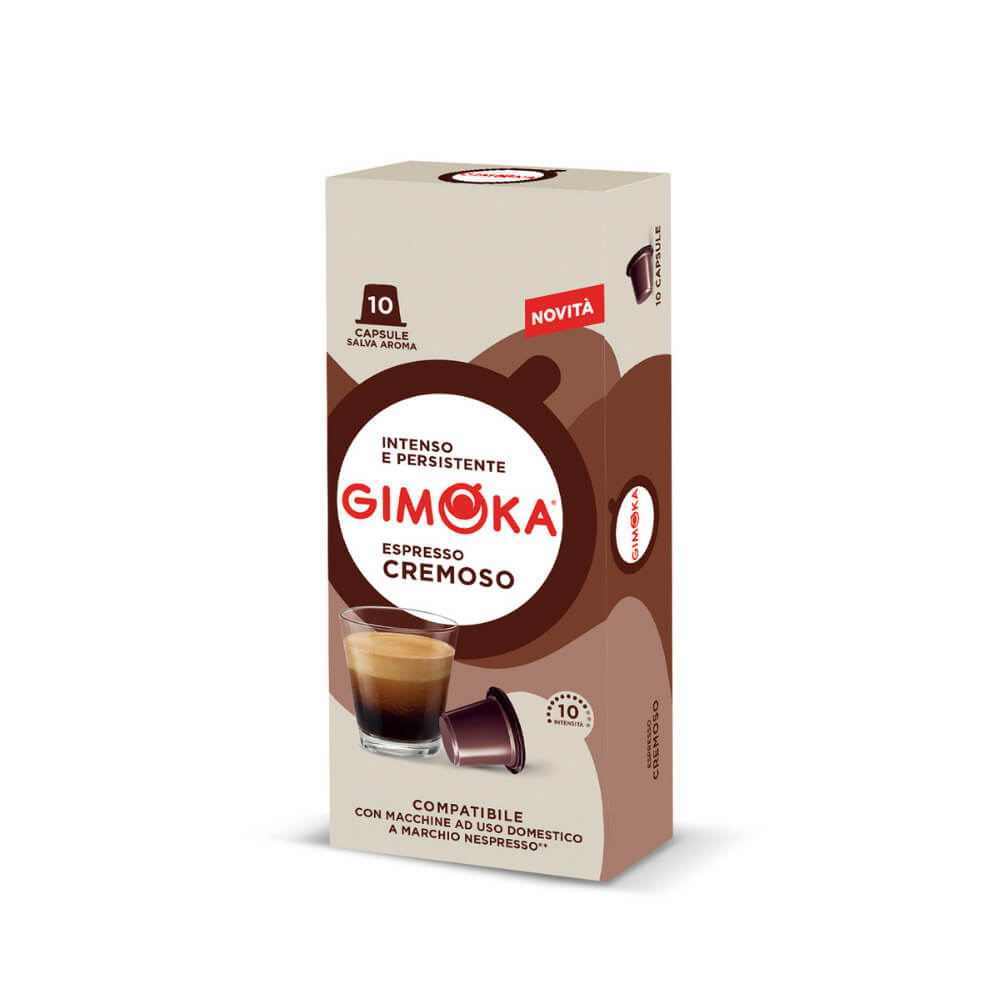 Cremoso - Caja x10 capsulas Gimoka-Capsulandia