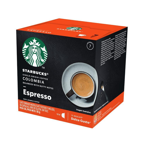 Espresso Colombia Starbucks - Pack x12 capsulas Dolce Gusto-Capsulandia-2