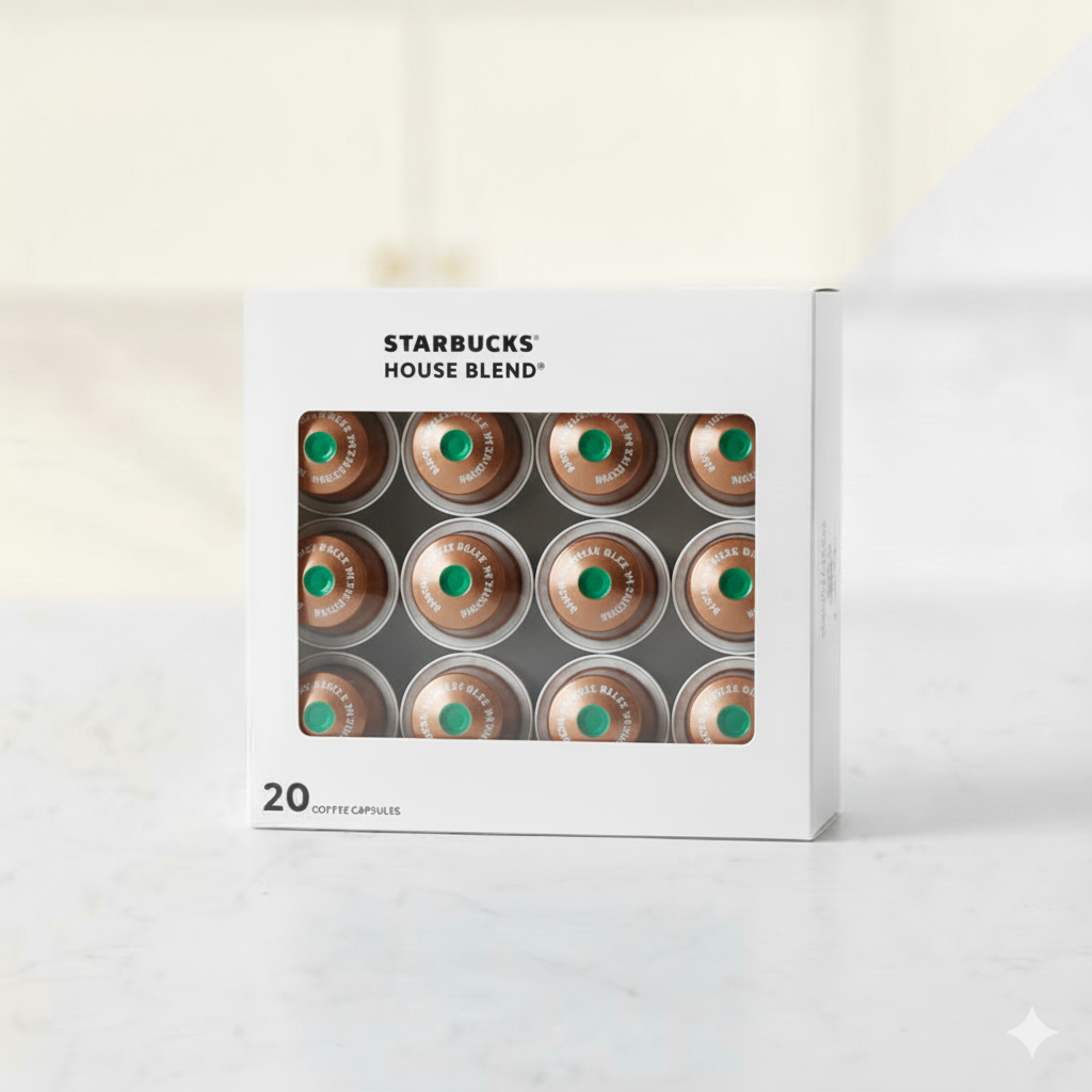 Gift Pack x20 Capsulas Starbucks® HOUSE BLEND® By Nespresso-Capsulandia