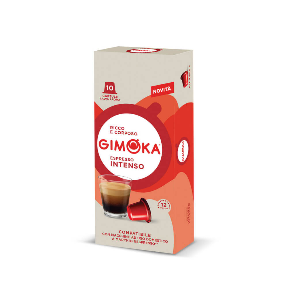 Intenso - Caja x10 capsulas Gimoka-Capsulandia