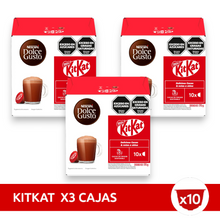 Cargar imagen en el visor de la galería, KITKAT - 3 Cajas De 10 cápsulas Dolce Gusto-Capsulandia
