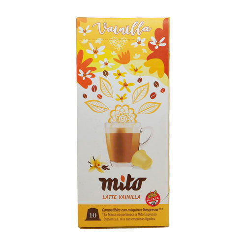LANZAMIENTO! Latte Vainilla - 10 Capsulas Mito Nespresso Compatibles-Capsulandia-1
