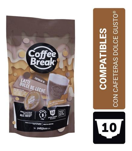 Latte Dulce de Leche - 10 Capsulas Coffee Break Dolce Gusto®-Capsulandia-1