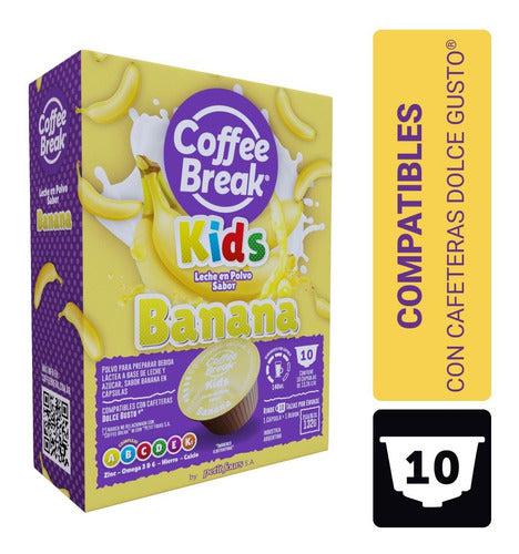 Milkshake Banana - 10 Capsulas Coffee Break Dolce Gusto®-Capsulandia-1