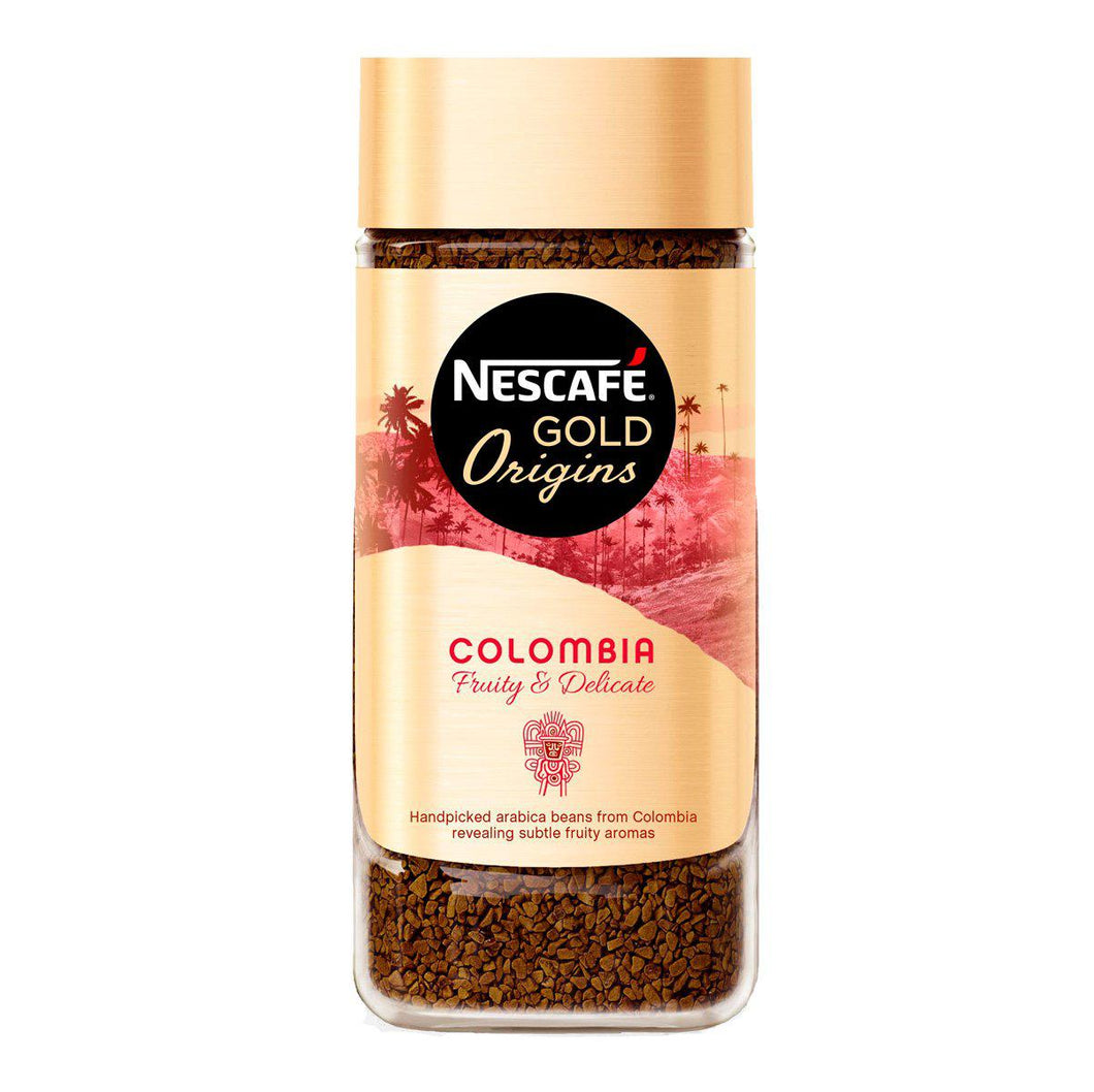 Nescafe GOLD Colombia 100g - Cafe Soluble SIN Azucar-Capsulandia-1