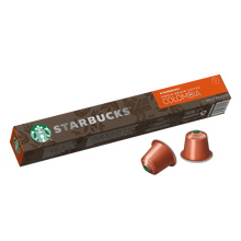 Cargar imagen en el visor de la galería, NEW! Starbucks® Colombia Origin - x10 capsulas By Nespresso
