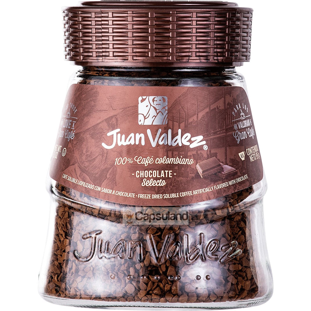 Nuevo! Cafe Juan Valdez Chocolate Soluble Liofilizado 95g = 63 tazas-Capsulandia-1