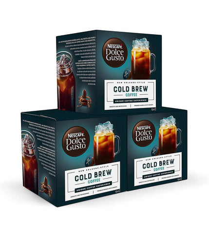 NUEVO! Cold Brew - 3 Pack x12 cápsulas Dolce Gusto-Capsulandia-1