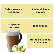 Cargar imagen en el visor de la galería, NUEVO! Vainilla Machiatto Starbucks® - Caja x12 Capsulas Dolce Gusto-Capsulandia-4
