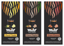Cargar imagen en el visor de la galería, PACK Degustacion 30 Capsulas Mito Nespresso Saborizadas - Vainilla, Caramel, Avellanas-Capsulandia-1
