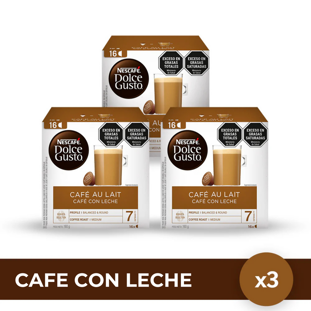 Pack x48 cápsulas Aulait - Café con leche Dolce Gusto-Capsulandia-5