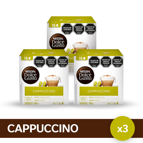 Pack x48 cápsulas Dolce Gusto - Cappuccino-Capsulandia-4