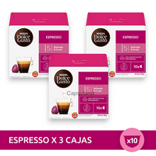 Cargar imagen en el visor de la galería, Pack x30 cápsulas Dolce Gusto - Espresso
