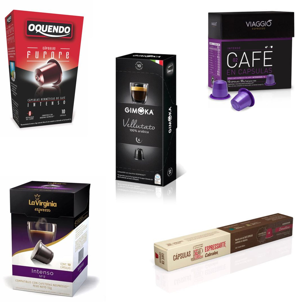 PROMO! Pack x50 cápsulas Nespresso Compatibles-Capsulandia-1
