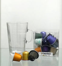 Cargar imagen en el visor de la galería, PROMO! Surtido 20 Capsulas Espresso + Taza Nespresso Original-Capsulandia-1
