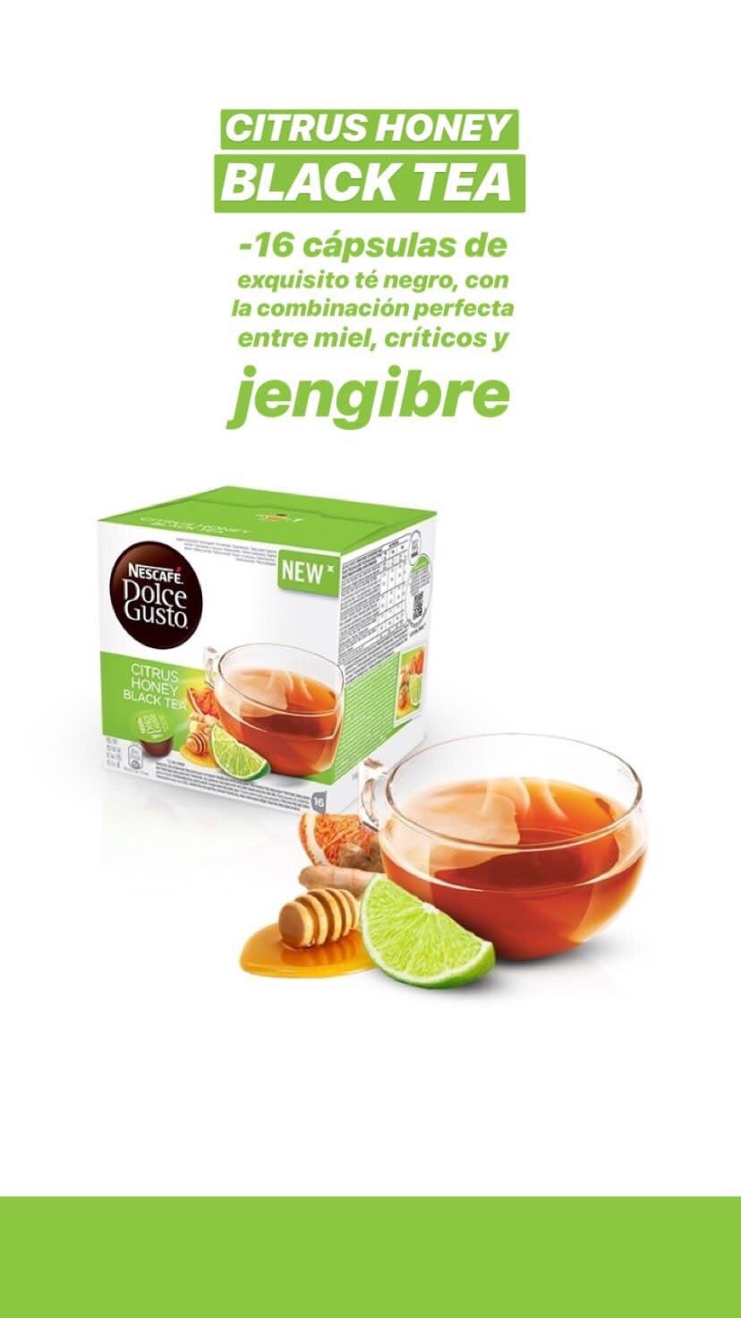 Pack x48 cápsulas Dolce Gusto Citrus Honey Black Tea