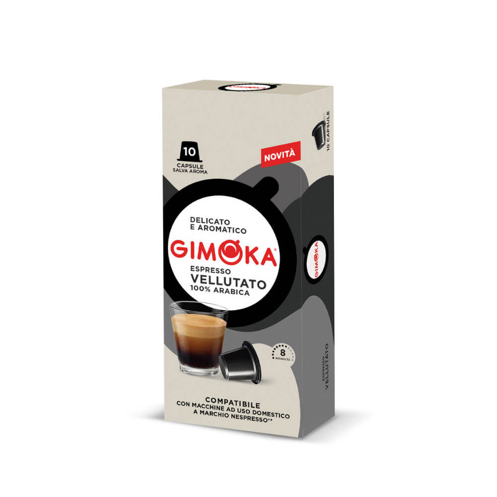 Vellutato - Caja x10 capsulas Gimoka-Capsulandia