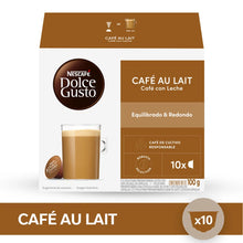 Cargar imagen en el visor de la galería, Cafe Au Lait - Caja x10 Capsulas Dolce Gusto
