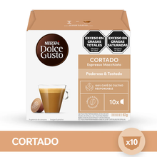 Cargar imagen en el visor de la galería, Cortado - Caja x10 cápsulas Dolce Gusto-Capsulandia-2
