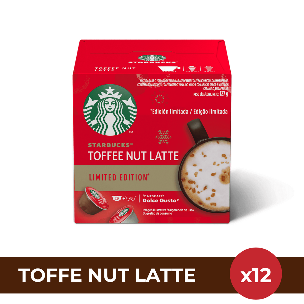 Toffee Nut Latte - Caja x12 cápsulas Dolce Gusto-Capsulandia