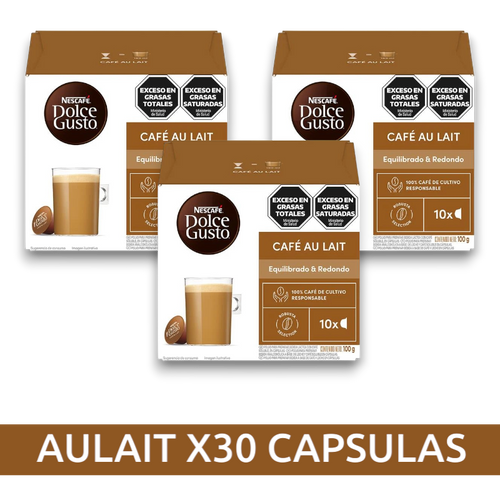 Aulait - Caja x30 cápsulas Dolce Gusto-Capsulandia